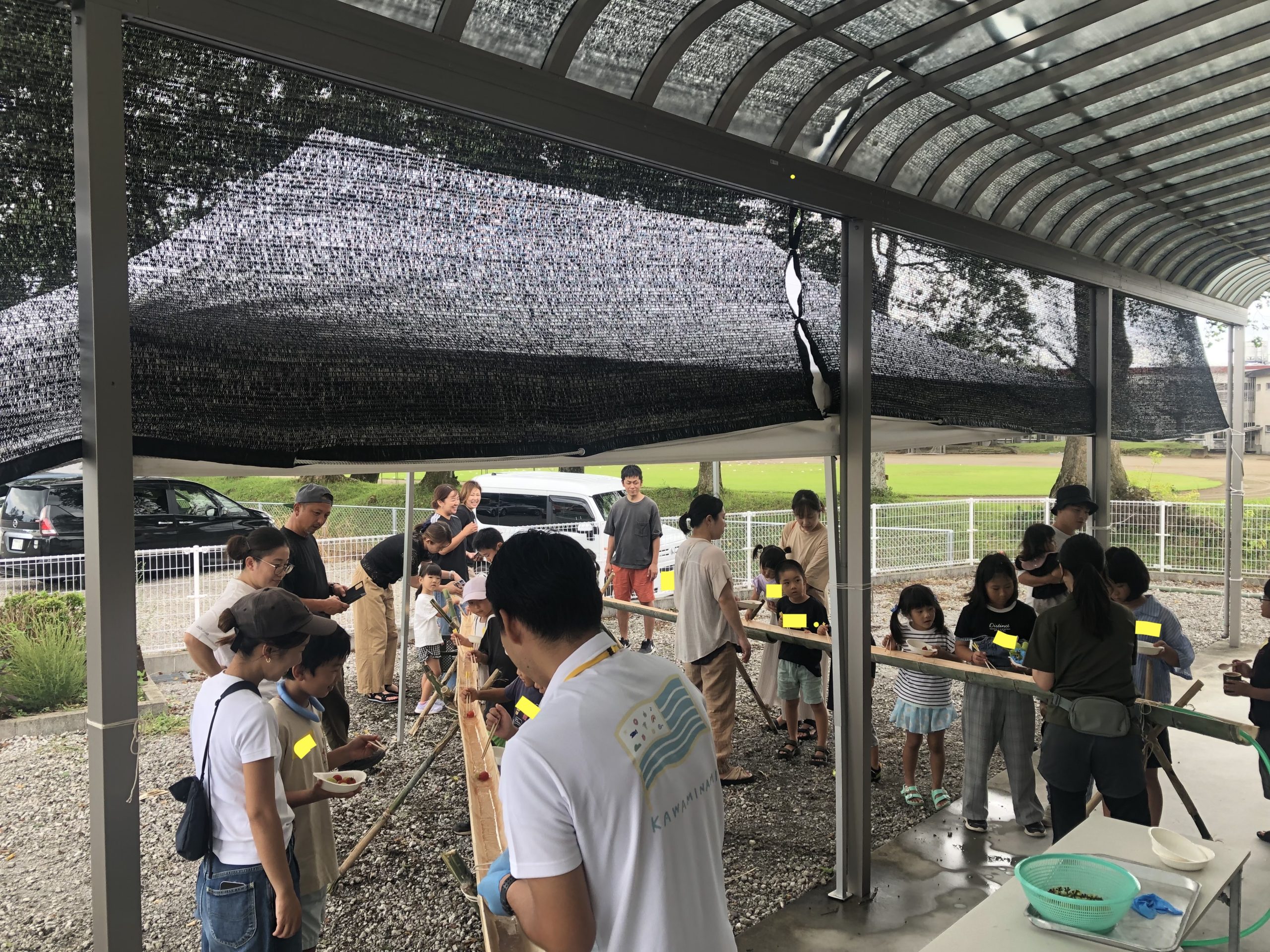 流しそうめんイベント